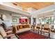 Spacious living room with a modern design, open layout, and seamless flow to the dining area and kitchen at 39541 N 107Th Way, Scottsdale, AZ 85262