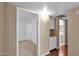 Hallway leading to the bedroom and bathroom at 4034 E Aster Dr, Phoenix, AZ 85032