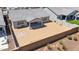 Spacious backyard with privacy wall and covered patio, ready for landscaping or a pool at 4619 N 179Th Dr, Goodyear, AZ 85395