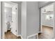 Recently remodeled bathroom showcasing modern fixtures and finishes at 4735 S Mill Ave, Tempe, AZ 85282