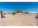 Large gravel backyard offering a versatile outdoor space at 5452 E University Dr, Mesa, AZ 85205