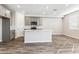 Charming kitchen with gray cabinets, stainless appliances, and island at 5828 E Covey Ln, Phoenix, AZ 85054