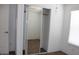 Bedroom with sliding closet doors, carpet flooring, and neutral paint scheme at 7807 E Main St # H7, Mesa, AZ 85207