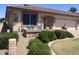 Beautifully landscaped home with a cozy front porch, perfect for enjoying the outdoors at 11360 E Keats Ave # 75, Mesa, AZ 85209