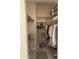 Walk in closet with built in shelving for ample storage at 11360 E Keats Ave # 75, Mesa, AZ 85209