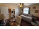 Bedroom features a ceiling fan, a large window, and a comfortable daybed at 12601 N 34Th St, Phoenix, AZ 85032