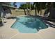 Backyard featuring a refreshing pool with a concrete surround and ample space for lounging at 12601 N 34Th St, Phoenix, AZ 85032
