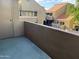 Enjoy the views from this unit's private patio at 1432 W Emerald Ave # 686, Mesa, AZ 85202