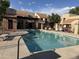 Community pool with plenty of room for relaxing and swimming at 1432 W Emerald Ave # 686, Mesa, AZ 85202