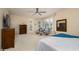 Large main bedroom with comfortable seating, abundant natural light, and access to the outdoors at 15134 W Waterford Dr, Surprise, AZ 85374