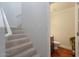 Staircase leading to downstairs bathroom at 21109 W Sunrise Ln, Buckeye, AZ 85396