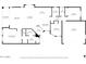 Detailed floor plan showcasing the layout, including the primary bedroom, kitchen, and living spaces at 2145 N 88Th St, Mesa, AZ 85207