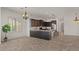 Modern kitchen with granite countertops, stainless steel appliances, and dark wood cabinetry at 2145 N 88Th St, Mesa, AZ 85207