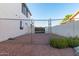 Fenced backyard area provides privacy and security with low maintenance landscaping at 2977 E County Down Dr, Chandler, AZ 85249