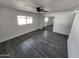 Bedroom featuring hardwood flooring, and closet with mirrored sliding doors at 4210 W Solano Dr, Phoenix, AZ 85019