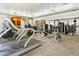 Community gym featuring treadmills, weight machines, and ceiling fans at 4455 E Paradise Village Pkwy # 1051, Phoenix, AZ 85032