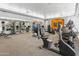 Community gym featuring a variety of exercise equipment and ceiling fans at 4455 E Paradise Village Pkwy # 1051, Phoenix, AZ 85032