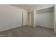 Bedroom with carpet floors and a closet at 536 S Evergreen Rd, Tempe, AZ 85288