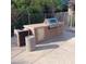 Outdoor grill area with stainless steel grill and countertop, perfect for entertaining guests at 5877 N Granite Reef Rd # 2257, Scottsdale, AZ 85250