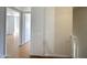 Hallway with hardwood floors and a view of other rooms at 600 S Dobson Rd # 148, Mesa, AZ 85202