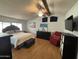 Inviting bedroom offers a ceiling fan, bright space, and comfortable layout at 6960 W Peoria Ave # 212, Peoria, AZ 85345