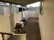 Outdoor patio area featuring a grill, enclosed with a privacy fence, perfect for relaxing and entertaining at 6960 W Peoria Ave # 212, Peoria, AZ 85345