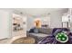 Open-concept living room showcasing bright light and laminate flooring at 700 E Mesquite Cir # N125, Tempe, AZ 85288