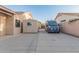 Long driveway with RV parking, storage shed, and access to the home's entrance at 8220 W Mariposa Grande Ln, Peoria, AZ 85383