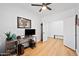Bright bedroom with a view to the hallway at 1748 E Cortez Dr, Gilbert, AZ 85234