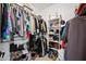 Walk-in closet featuring ample storage for clothing and accessories at 1748 E Cortez Dr, Gilbert, AZ 85234