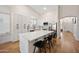 Spacious kitchen with an island, stainless steel appliances and white cabinetry at 1748 E Cortez Dr, Gilbert, AZ 85234