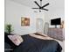 Spacious main bedroom with modern decor and a large dresser at 1748 E Cortez Dr, Gilbert, AZ 85234