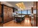 Gourmet kitchen featuring custom cabinets, large island, and desert views at 43105 N 102Nd St, Scottsdale, AZ 85262