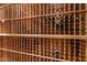 A custom built wine cellar providing ample wine storage at 43105 N 102Nd St, Scottsdale, AZ 85262