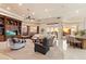 Bright, open-concept living room with elegant furnishings and scenic views at 6621 N Arizona Biltmore Cir, Phoenix, AZ 85016