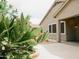 The house has well-maintained front yard, walkway, and lovely lime tree adding curb appeal at 1024 W Ayrshire Trl, San Tan Valley, AZ 85143