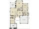 Detailed floor plan of a home featuring a 2 car garage, Gathering room, kitchen, living room, dining room, covered patio and a courtyard at 17981 W Agave Rd, Goodyear, AZ 85338