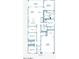 Detailed floor plan showcasing four bedrooms, three baths, a flex room, and a two-car garage at 25354 W Bowker St, Buckeye, AZ 85326