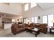 Spacious living room featuring soaring ceilings and an open floor plan at 2749 S Powell Rd, Apache Junction, AZ 85119