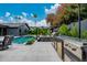 Stunning backyard features a refreshing pool, outdoor kitchen, and relaxing covered patio area at 3425 N 50Th Pl, Phoenix, AZ 85018