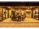 Outdoor patio featuring a dining area with seating, perfect for entertaining at 3425 N 50Th Pl, Phoenix, AZ 85018