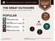 Area report displaying various nearby outdoor activities like parks and golf courses at 3855 S Mcqueen Rd # 101, Chandler, AZ 85286