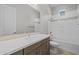 The bathroom features a shower/tub combo, vanity with a single sink, and modern fixtures at 4320 E Bernice St, Gilbert, AZ 85295