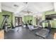 Exercise room featuring multiple treadmills, bikes, and weight machines at 5102 N 31St Pl # 436, Phoenix, AZ 85016