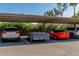 Residents covered parking area offers protection from the elements at 5102 N 31St Pl # 436, Phoenix, AZ 85016