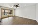 Spacious bedroom with sliding glass doors providing access to the backyard and pool area at 6027 E Spring Rd, Scottsdale, AZ 85254