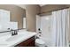 Full bathroom with a single sink and a shower/tub combo at 799 W Press Rd, San Tan Valley, AZ 85140