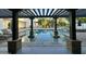 Gorgeous pool view, seen under the pergola and from the game room at 2311 E Colter St, Phoenix, AZ 85016