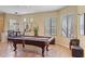 Bright game room featuring a pool table and large windows at 6088 E Knolls N Way, Cave Creek, AZ 85331
