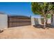 Backyard gate, providing security and access to the outdoor space at 2701 E Caldwell St, Phoenix, AZ 85042
